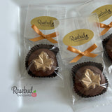 MAPLE LEAF Set of 12 Chocolate Oreo Cookie Party Favors