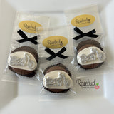 MOTORCYCLE Set of 12 Chocolate Oreo Cookie Party Favors