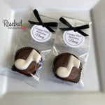 12 MUSIC NOTE Chocolate Covered Oreo Cookie Party Favors Personalized Tags