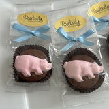 12 PIG Chocolate Covered Oreo Cookie Candy Party Favors