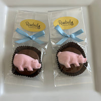 12 PIG Chocolate Covered Oreo Cookie Candy Party Favors