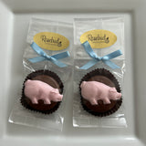 12 PIG Chocolate Covered Oreo Cookie Candy Party Favors