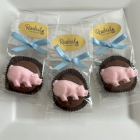 12 PIG Chocolate Covered Oreo Cookie Candy Party Favors