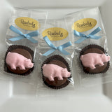 12 PIG Chocolate Covered Oreo Cookie Candy Party Favors