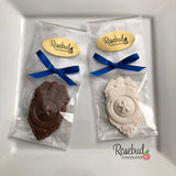 POLICE Badge Set of 12 Chocolate "Patrolman" Party Favors