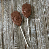 POLICE Badge Set of 12 Chocolate "Patrolman" Party Favors