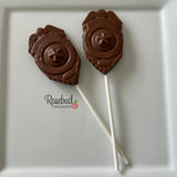 POLICE Badge Set of 12 Chocolate "Patrolman" Party Favors