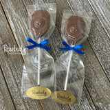 POLICE Badge Set of 12 Chocolate "Patrolman" Party Favors