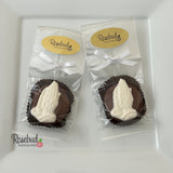 12 PRAYING HANDS Chocolate Covered Oreo Cookie Religious Favors