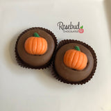 PUMPKIN Set of 12 Chocolate Oreo Cookie Party Favors