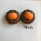 PUMPKIN Set of 12 Chocolate Oreo Cookie Party Favors