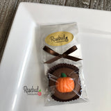 PUMPKIN Set of 12 Chocolate Oreo Cookie Party Favors