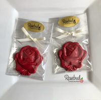 12 ROSE Bloom Chocolate Flowers Wedding Birthday Candy Party Favors