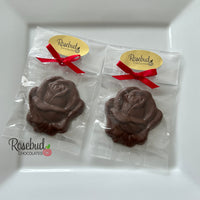 12 ROSE Bloom Chocolate Flowers Wedding Birthday Candy Party Favors