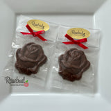 12 ROSE Bloom Chocolate Flowers Wedding Birthday Candy Party Favors