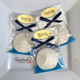 SAND DOLLAR Set of 12 Chocolate Party Favors