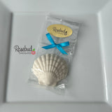 SEASHELL Set of 12 Chocolate Candy Party Favors
