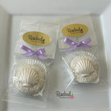 SEASHELLS Set of 12 Chocolate Covered Oreo Cookie Party Favors 1