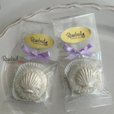 SEASHELLS Set of 12 Chocolate Covered Oreo Cookie Party Favors 1