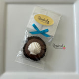 SEASHELLS Set of 12 Chocolate Covered Oreo Cookie Party Favors 1