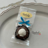 SEASHELLS Set of 12 Chocolate Covered Oreo Cookie Party Favors 1