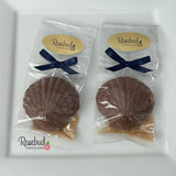 SEASHELL Set of 12 Chocolate Candy Party Favors