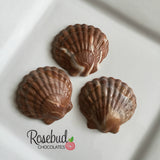 SEASHELL Set of 12 Chocolate Candy Party Favors