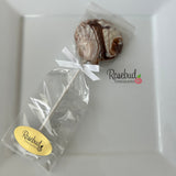 SEASHELL Set of 12 Chocolate Lollipop Favors
