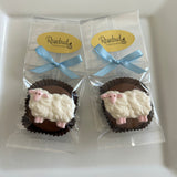 12 SHEEP Chocolate Covered Oreo Cookie Birthday Party Favors