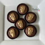 SKULL Set of 12 Chocolate Oreo Cookie Party Favors