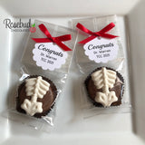 SPINE Set of 12 Chocolate Oreo Cookie Party Favors Custom Tags