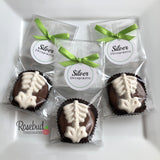 SPINE Set of 12 Chocolate Oreo Cookie Party Favors Custom Tags