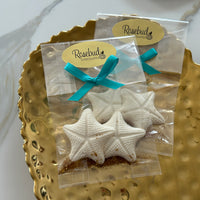 12 STARFISH Chocolate Candy Party Favors Nautical Beach Theme