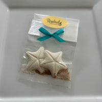12 STARFISH Chocolate Candy Party Favors Nautical Beach Theme