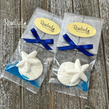 12 STARFISH & SAND DOLLAR Chocolate Candy Party Favors Nautical Beach Theme