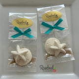 12 STARFISH & SAND DOLLAR Chocolate Candy Party Favors Nautical Beach Theme