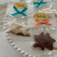 12 STARFISH Chocolate Candy Party Favors Nautical Beach Theme