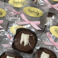 12 TOOTH Chocolate Covered Oreo Cookie Candy Party Favors