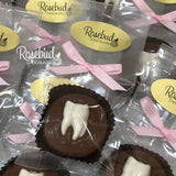 12 TOOTH Chocolate Covered Oreo Cookie Candy Party Favors