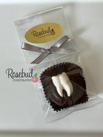 12 TOOTH Chocolate Covered Oreo Cookie Candy Party Favors