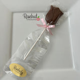 TULIP Set of 12 Chocolate Lollipops Flowers Candy Party Favors