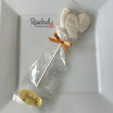 TURKEY Set of 12 Chocolate Lollipops Thanksgiving Party Favors