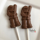 12 SOFTBALL GIRL Chocolate Lollipops Candy Sports Birthday Party Banquet Favors