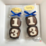 8 Sets #13 Chocolate Covered Oreo Cookie Party Favors 13th Birthday