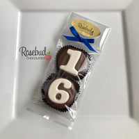 8 Sets #16 Chocolate Covered Oreo Cookie Party Favors Sweet Sixteen 16th Birthday