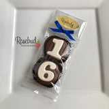 8 Sets #16 Chocolate Covered Oreo Cookie Party Favors Sweet Sixteen 16th Birthday