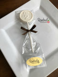 12 NUMBER TWO "I'm 2" Chocolate Lollipop Candy Party Favors 2nd Birthday #2