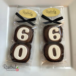 8 Sets #60 Chocolate Covered Oreo Cookie Candy Party Favors 60th Birthday