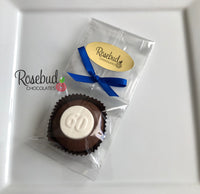 12 NUMBER SIXTY #60 Chocolate Covered Oreo Cookie Candy Party Favors 60th Birthday