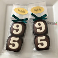8 Sets #95 Chocolate Covered Oreo Cookie Candy Party Favors 95th Birthday